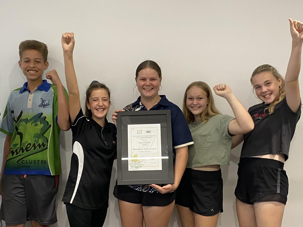 Australian Sustainable Communities Tidy Towns Awards 2020 Winner - Young Legends Group